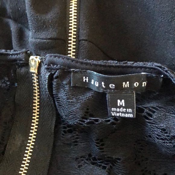 🖤Black Lace Mini Dress - Picture 10 of 14